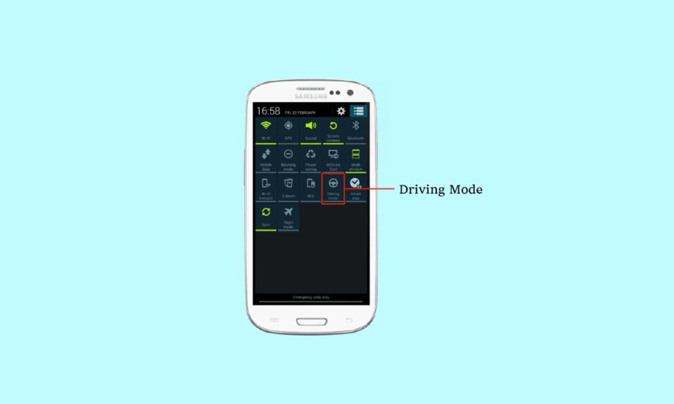 How to Turn on Samsung Galaxy S3 Driving Mode