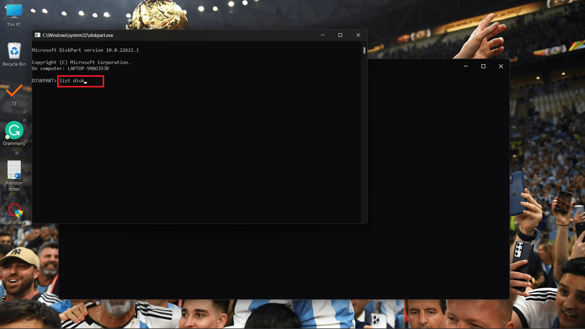 type the next command list disk and press Enter. | How to Check MBR or GPT in Windows 10