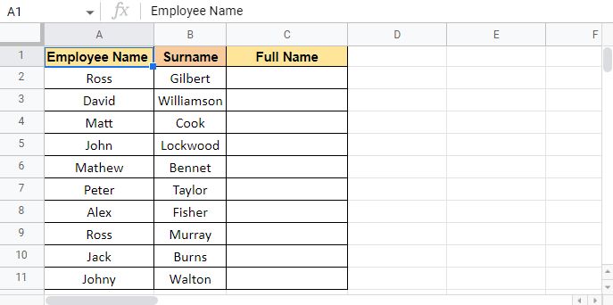 Sample Data 