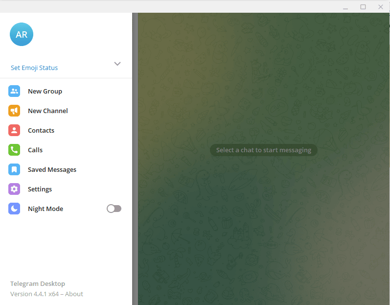 Click on the three horizontal lines. How to Create Telegram Channel