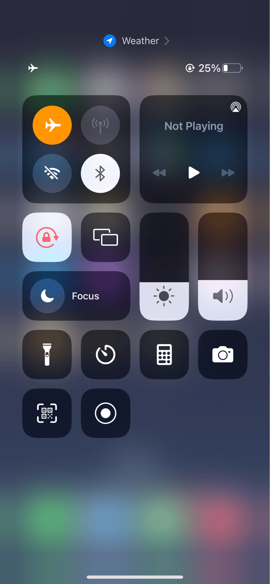 Turn ON Airplane Mode 