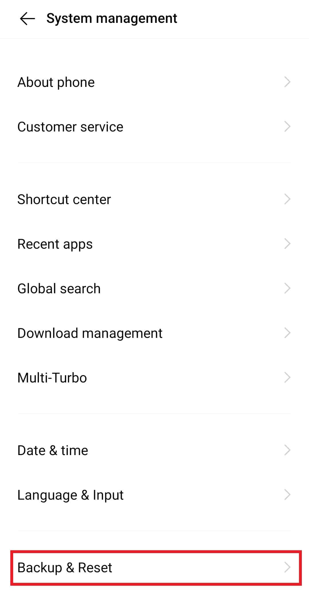 Tap on Backup & Reset. 8 Fixes to Wi-Fi Calling Error ER01 Invalid Certificate