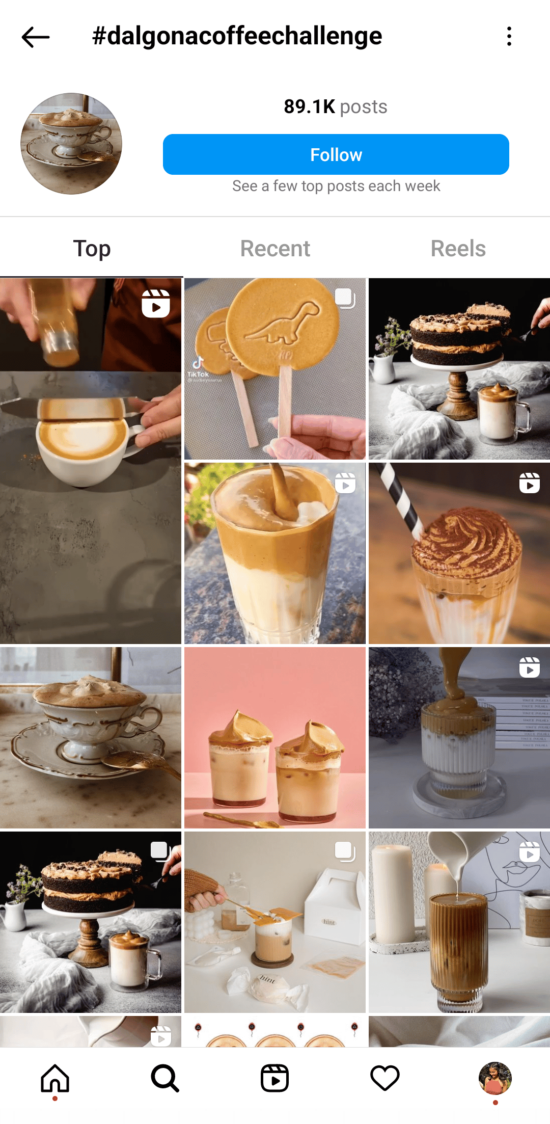 Dalgona coffee challenge | How to Do the 10 Year Challenge on Facebook & Instagram