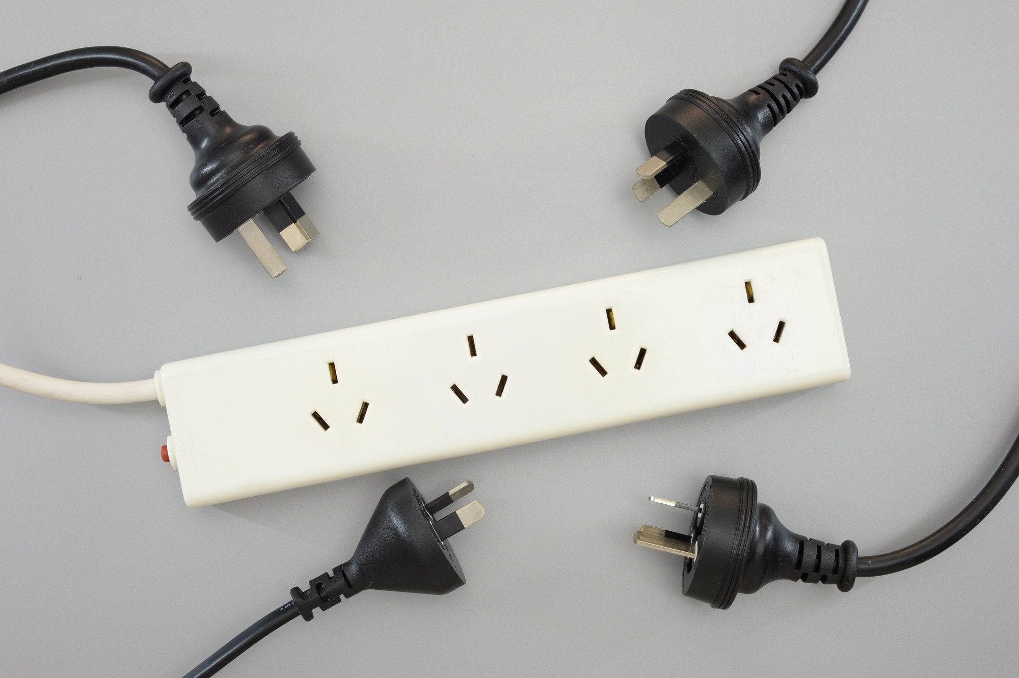 power cord and outlet