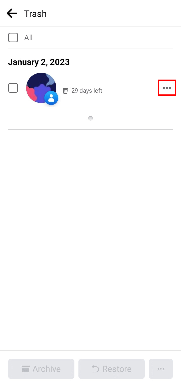 Tap on the three horizontal dot icons beside the post. | see someone's deleted comments on Facebook