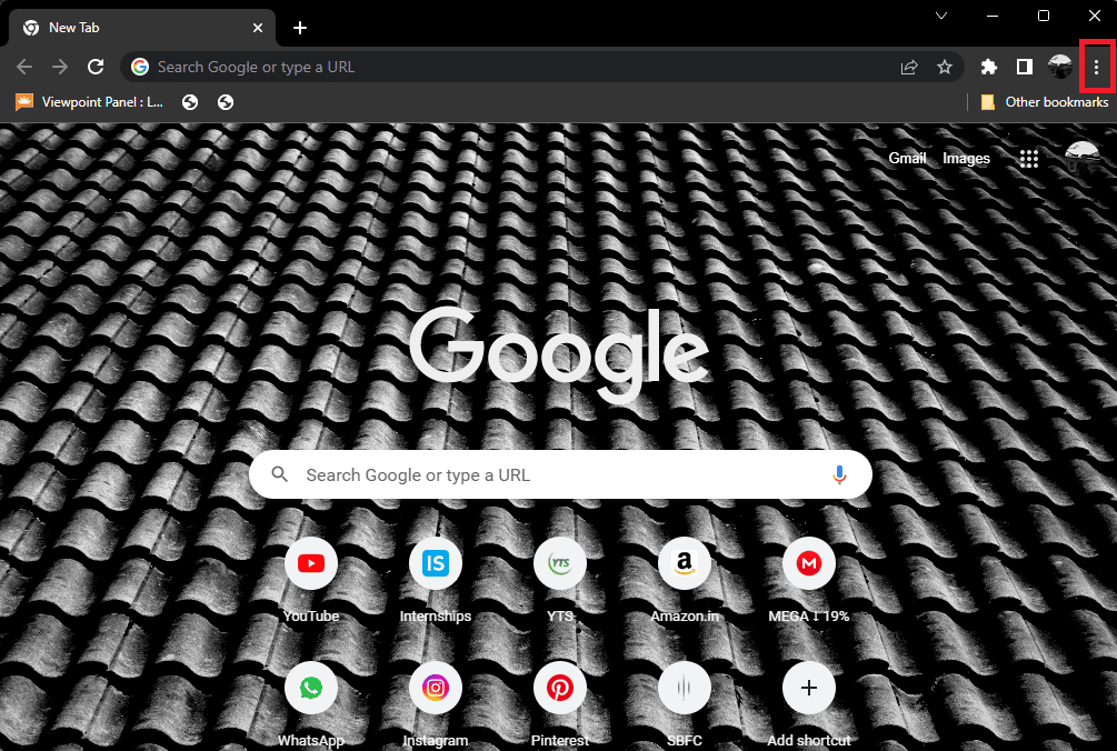 Click on the three vertical dots icon
