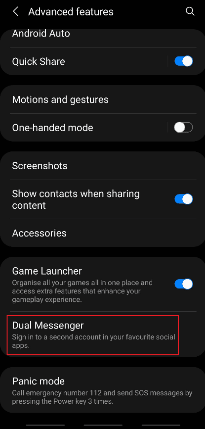 Choose the Dual Messenger option. How to Install Same App Twice Without Parallel Space