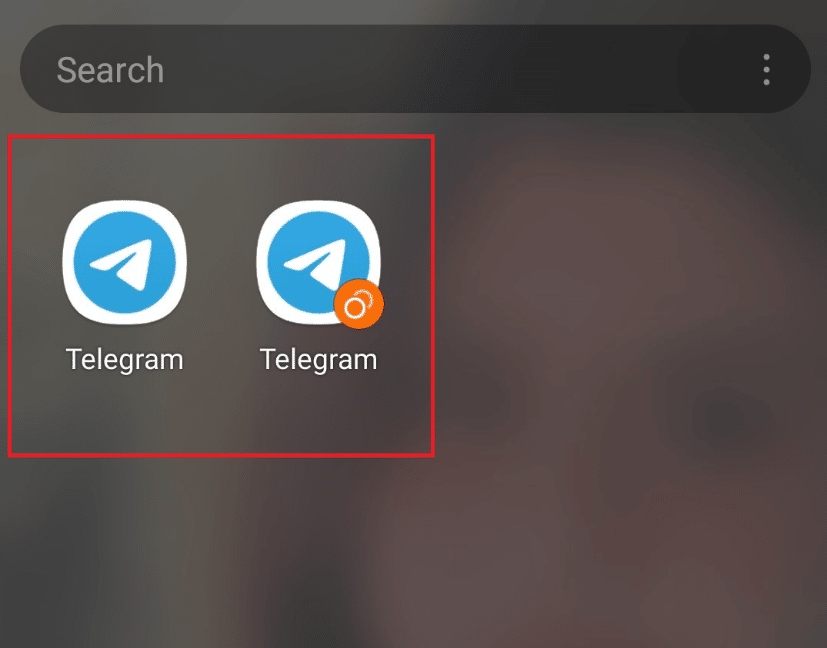 Telegram is cloned on your android