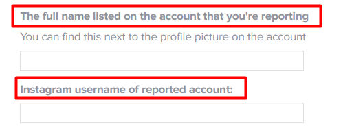 Provide details on the imposter.
