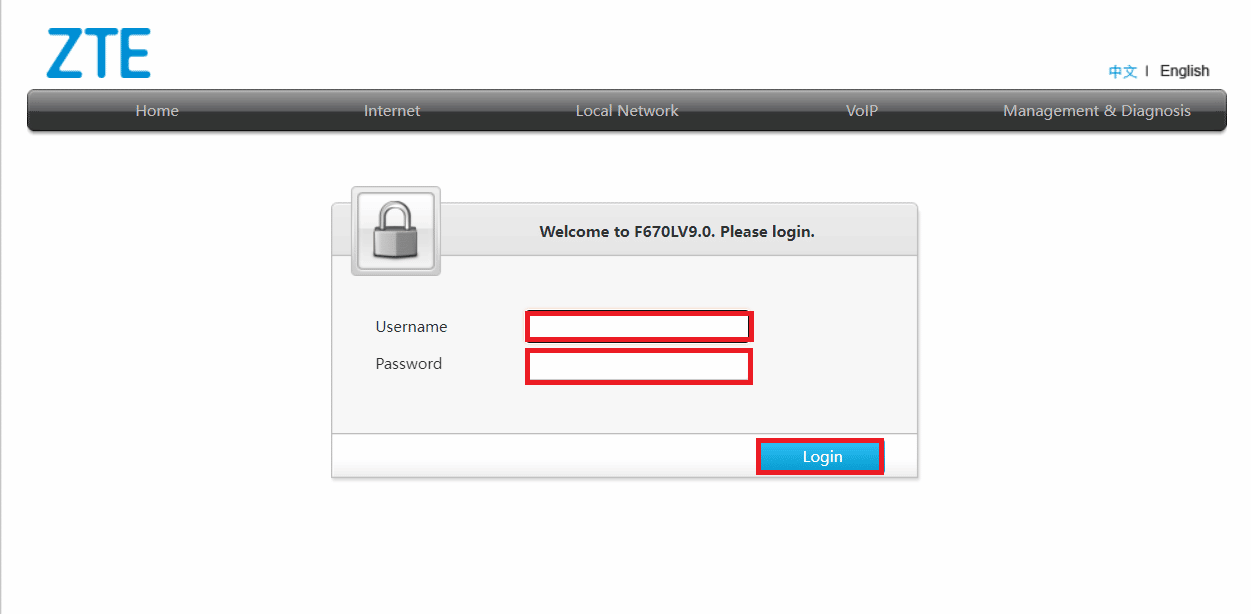 enter your username and password and click on login | How to Find Printer IP Address on Windows 10