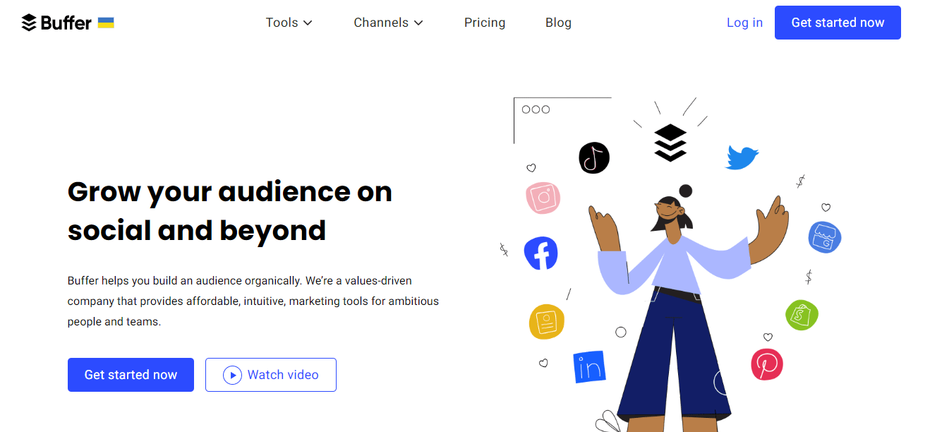 Buffer website
