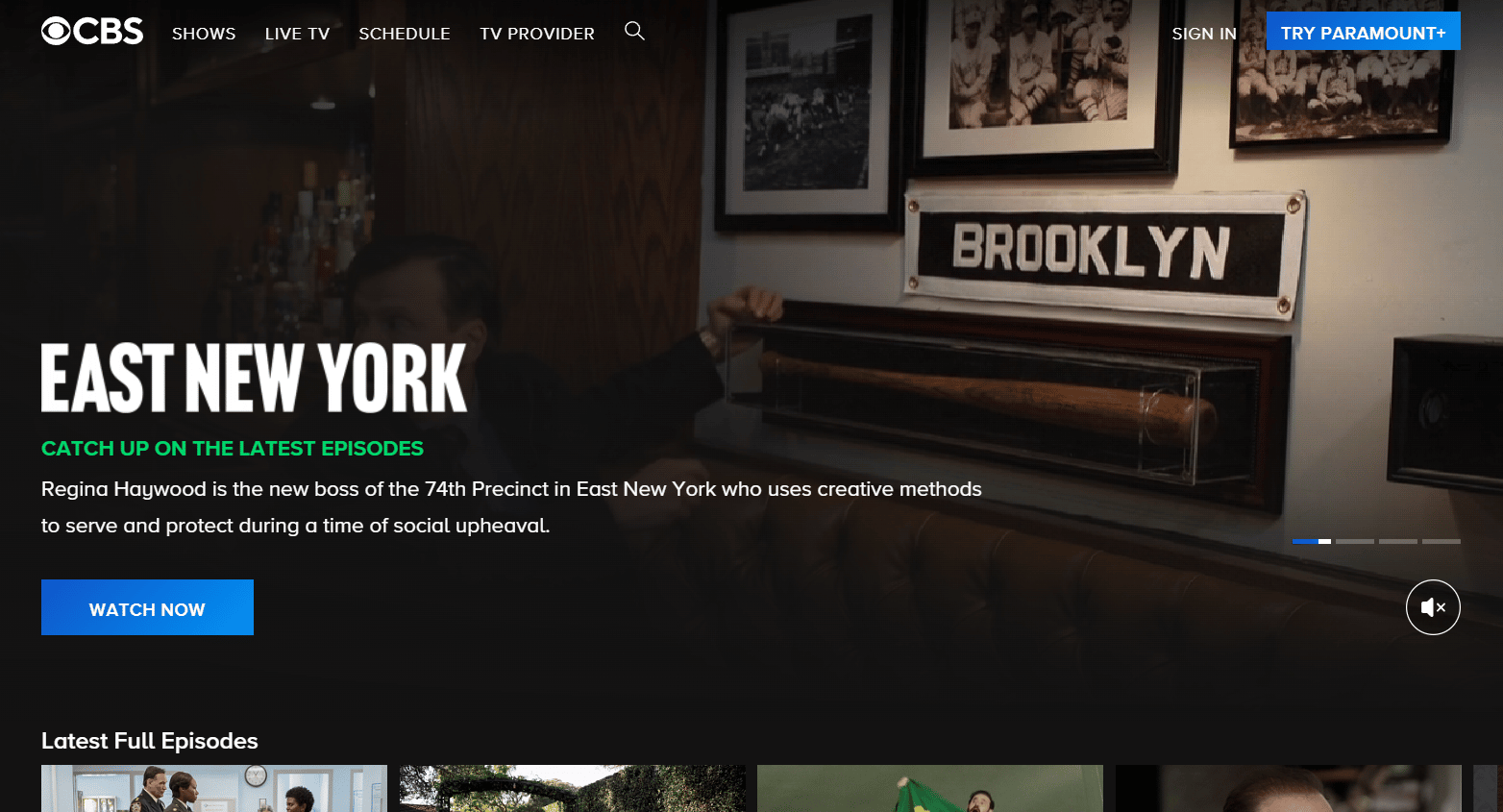 Log-in on cbs.com