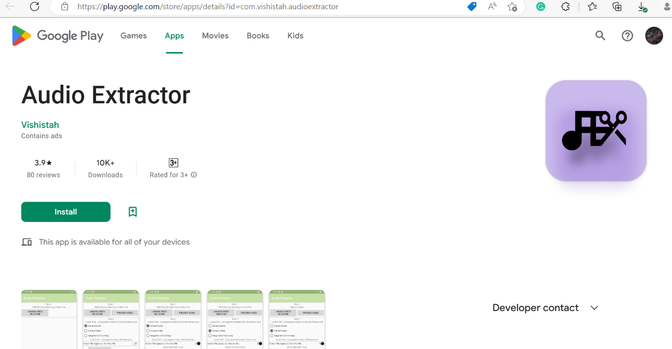 Audio Extractor. How to Extract Audio from Video on Android