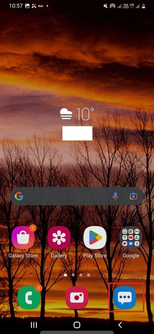 Open Messages app on your phone. How to Change Notification Sounds for Different Apps on Samsung