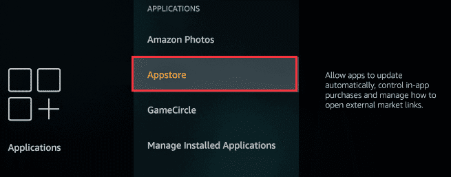 select Appstore