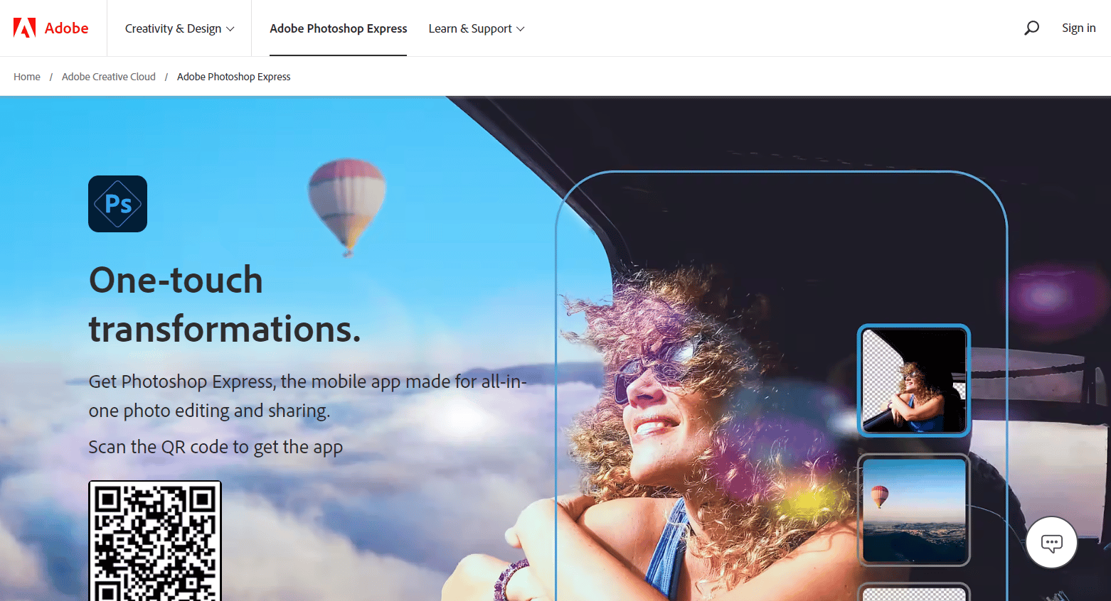 Adobe Photoshop Express
