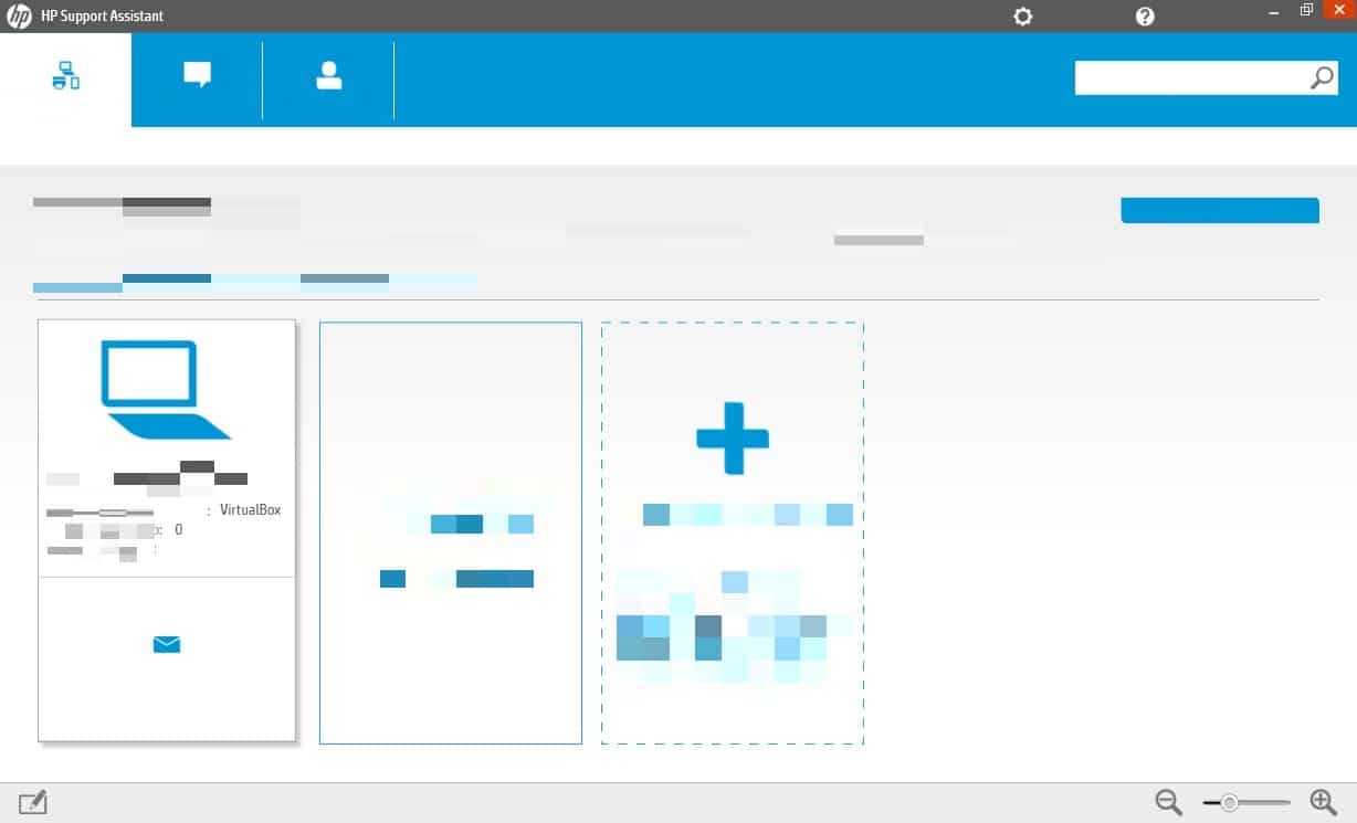 hp support assistant