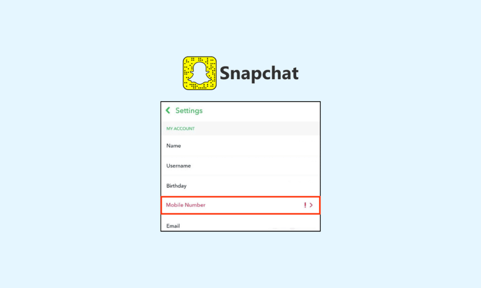How to Remove Phone Number from Snapchat