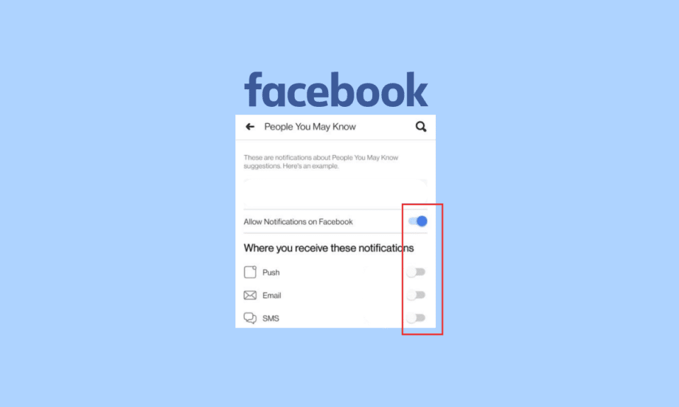 How to Turn On or Off Friend Suggestions on Facebook App