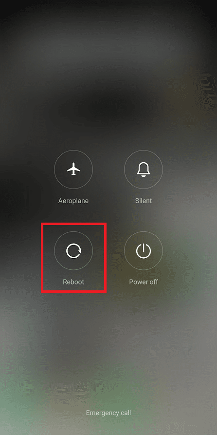Restart or Reboot Android
