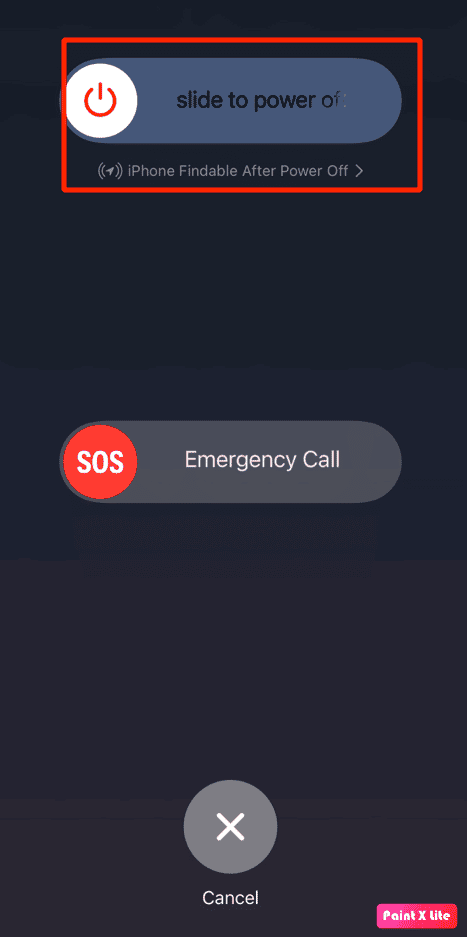 drag the slide to power off icon. 12 Ways to Fix Bumble App Not Working