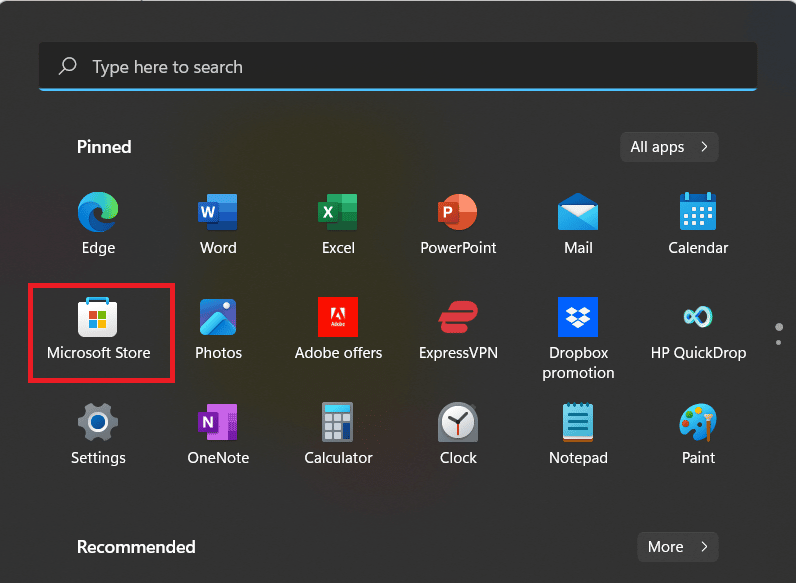 Open Microsoft Store. Fix Amazon Prime Video Buffering Issue