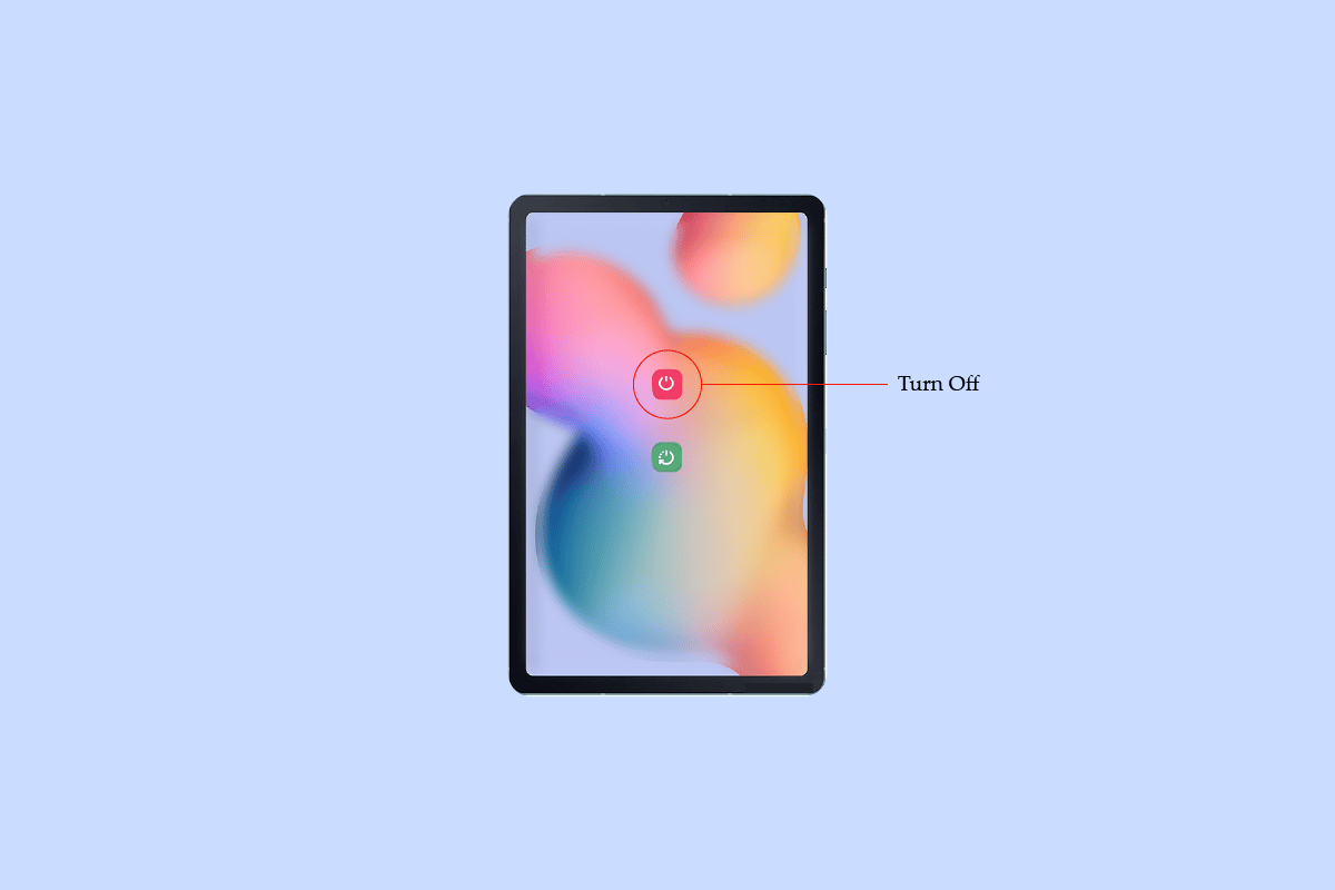 How to Turn Off Samsung Tablet S6 Lite