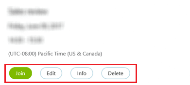 Join - Edit - Info - Delete
