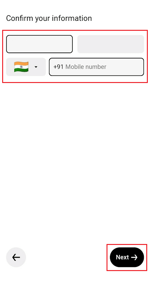 desired Google account - first and last name - other phone number - Next | How to Create Multiple Uber Accounts