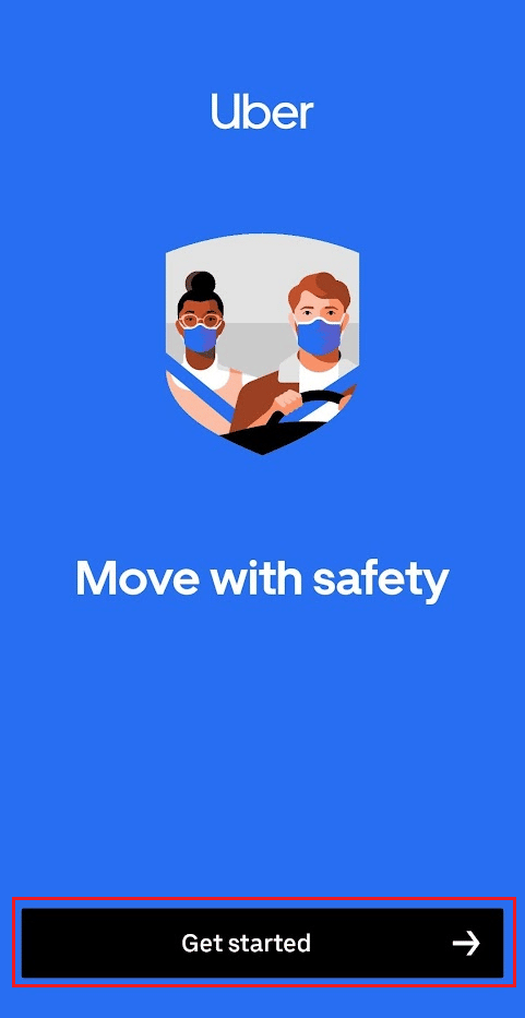 Tap on Get started