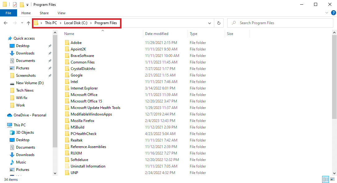 go to WindowsApps folder. How to Fix the Specified User Does Not Have a Valid Profile
