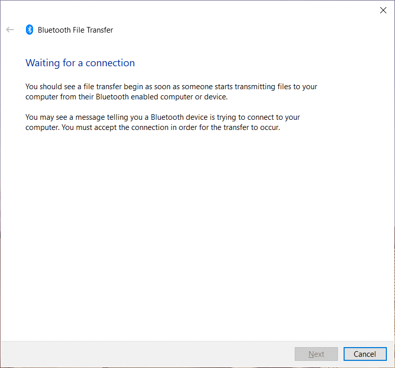 bluetooth file transfer