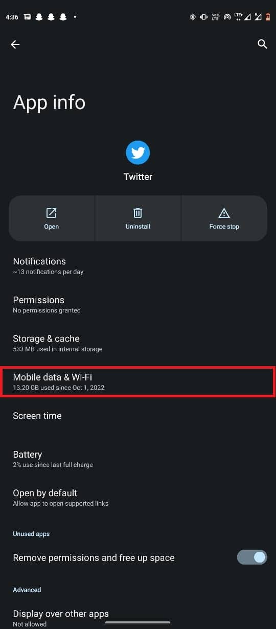 select Mobile data & Wi-Fi. 11 Ways to Fix Twitter Not Working on Android and iPhone