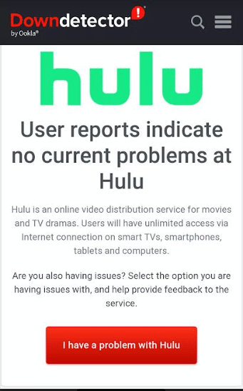 downdetector hulu. Fix Hulu Missing Episodes Issue