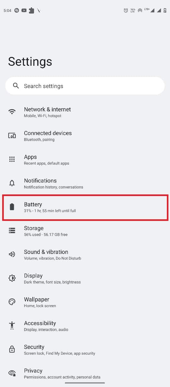 Locate and tap on Battery. 12 Ways to Fix Bumble App Not Working 