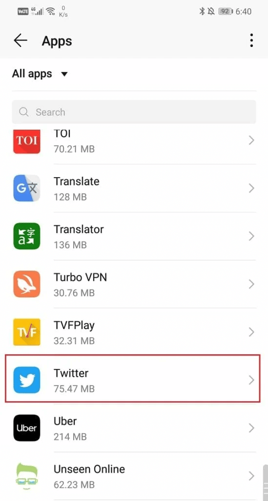 Open Twitter. Fix This Media is Not Available on Twitter Error