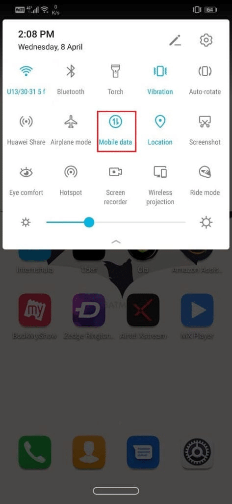 Switch to a Different Internet Connection