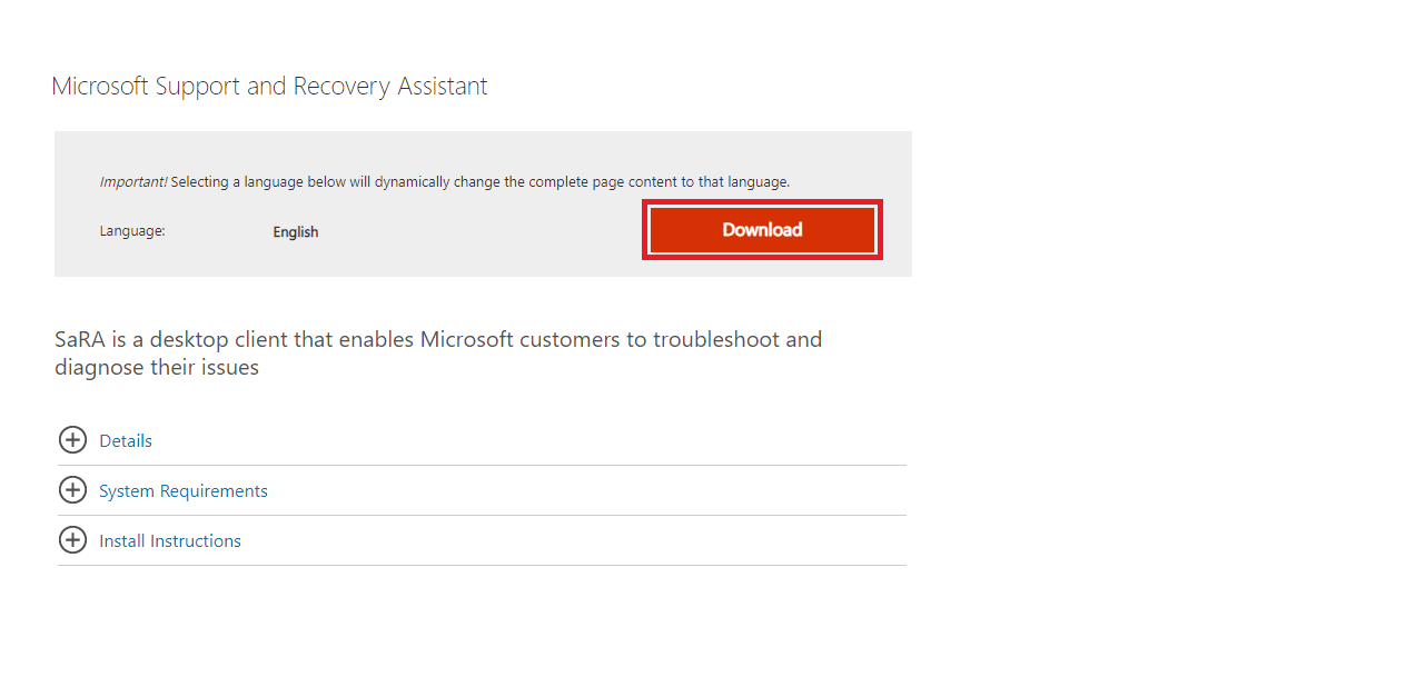 Click on the Download icon to download the tool. 8 Ways to troubleshoot Microsoft Office setup error code 30180-4