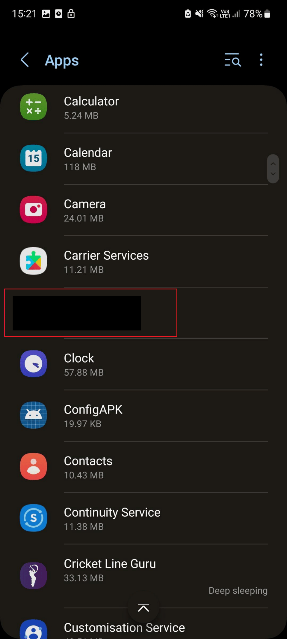 app s21 | Android camera not working