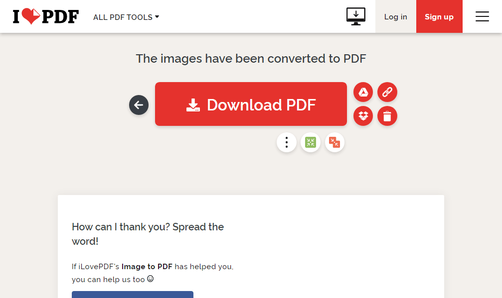 download file by clicking on Download PDF
