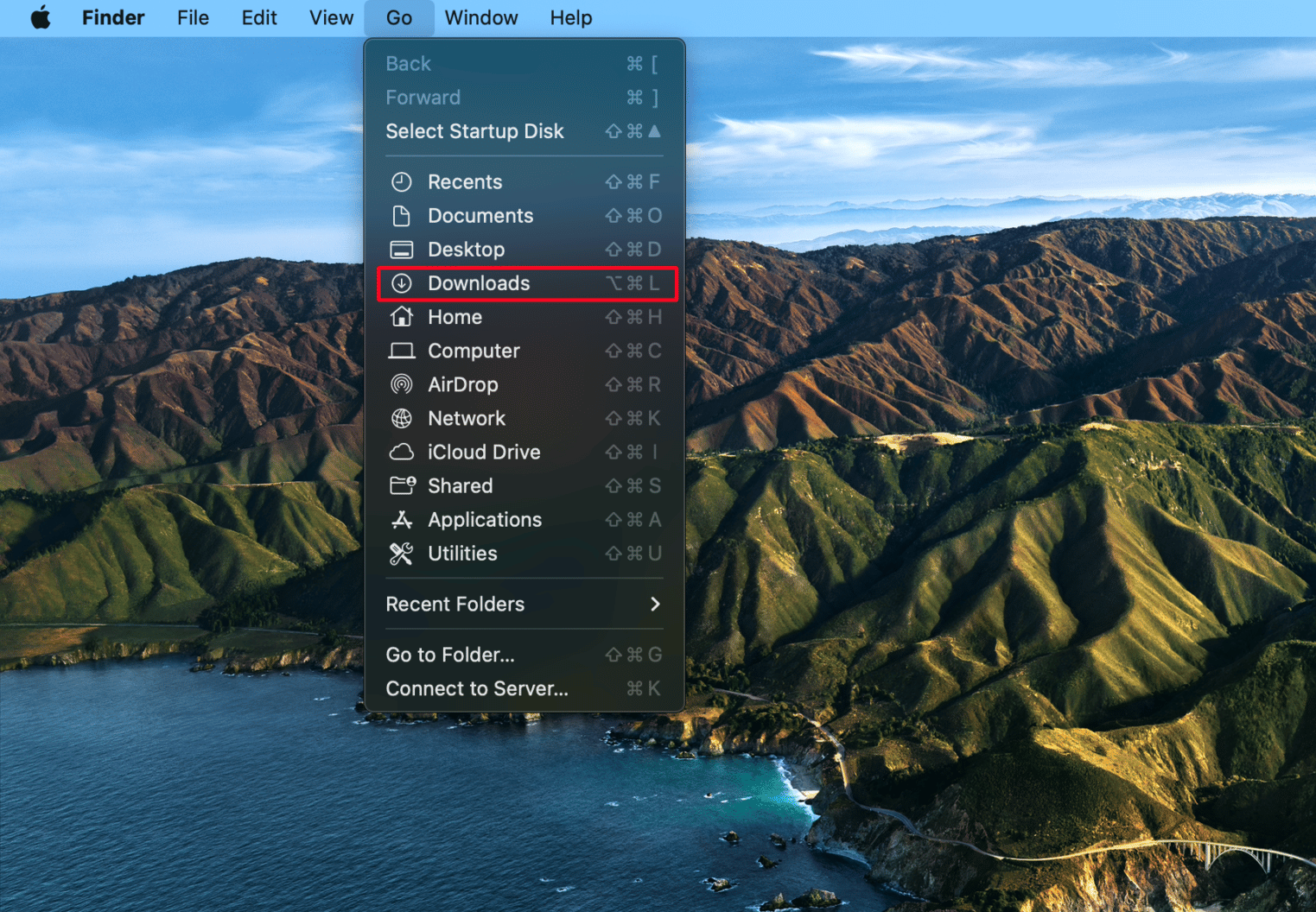 click on downloads. How to Delete Apps from MacBook