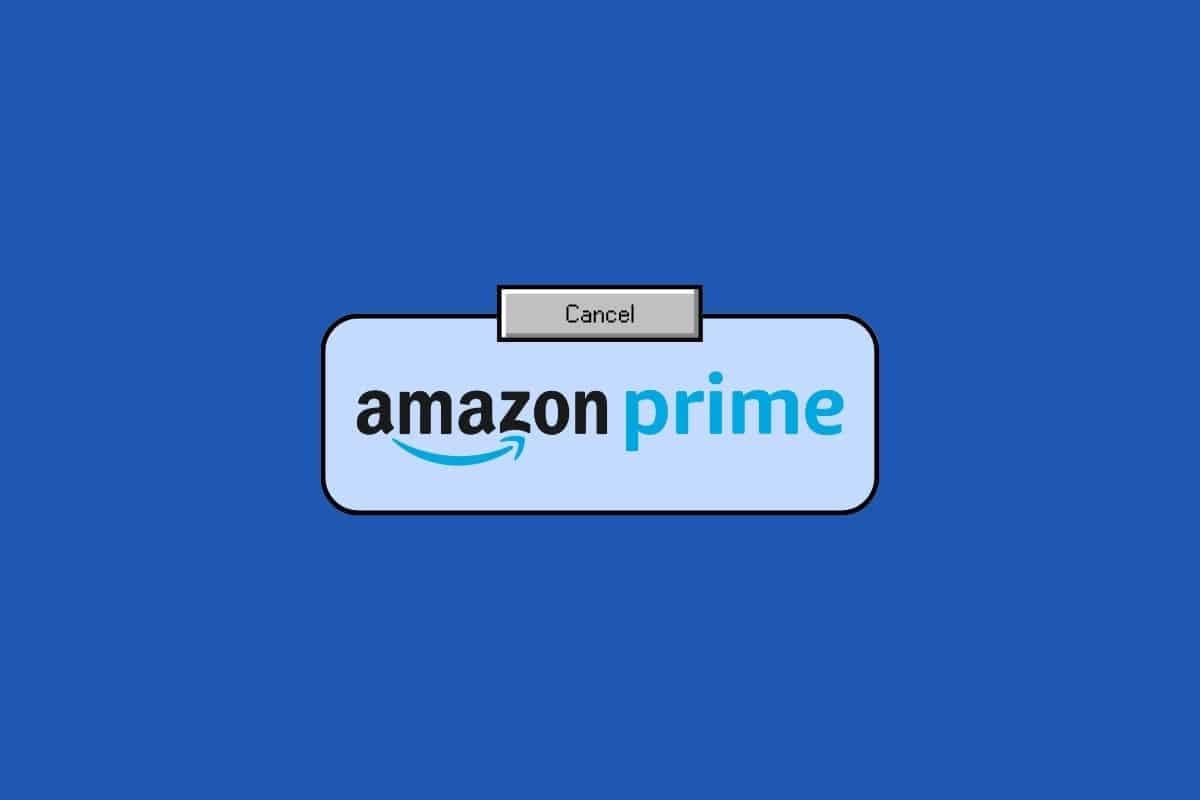 How to Cancel Amazon Prime Video
