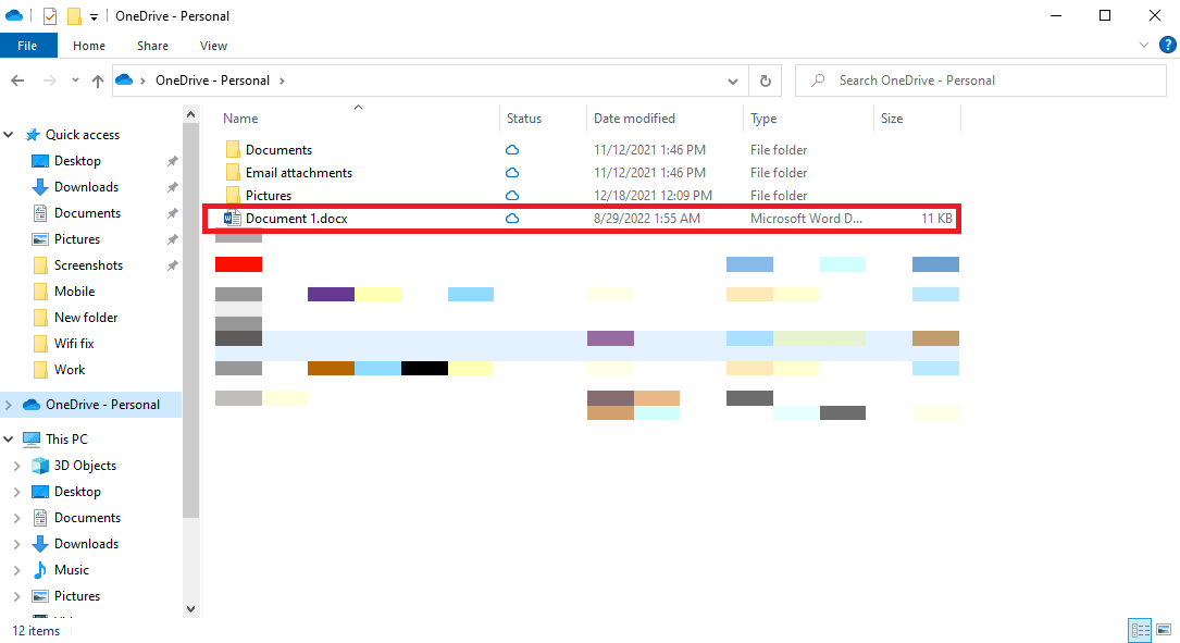 Locate your file and right-click on it