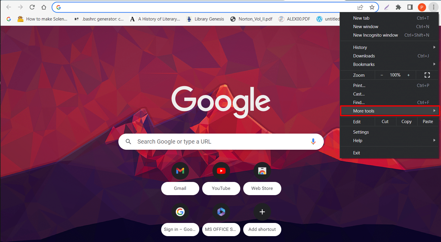 Choose More tools on chrome. 7 Ways to Fix Disney Plus Error Code 401