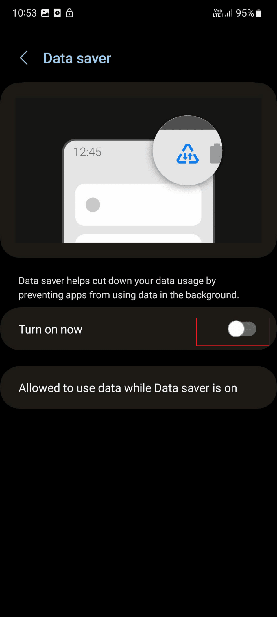 turn off data saver. Fix Snapchat Filters Not Working