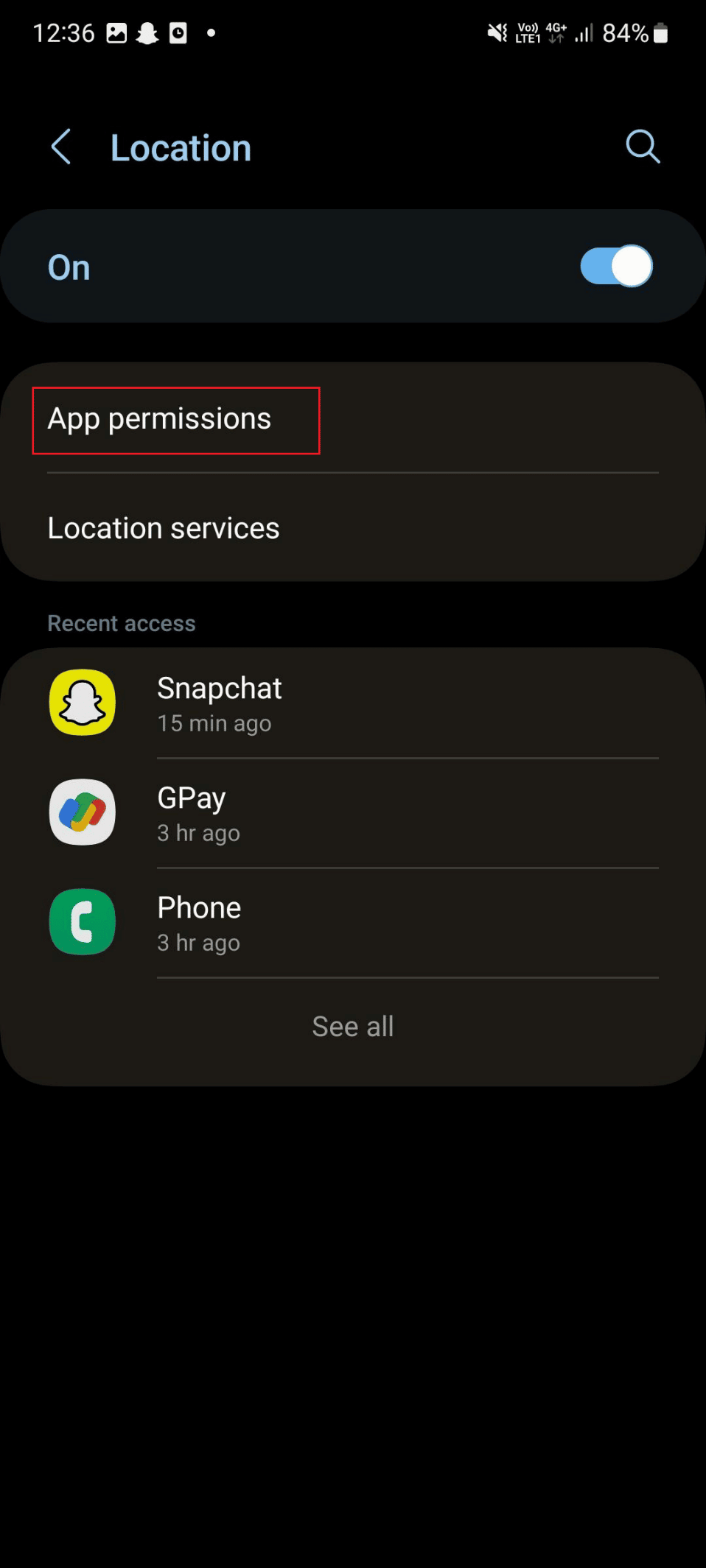 app permissions