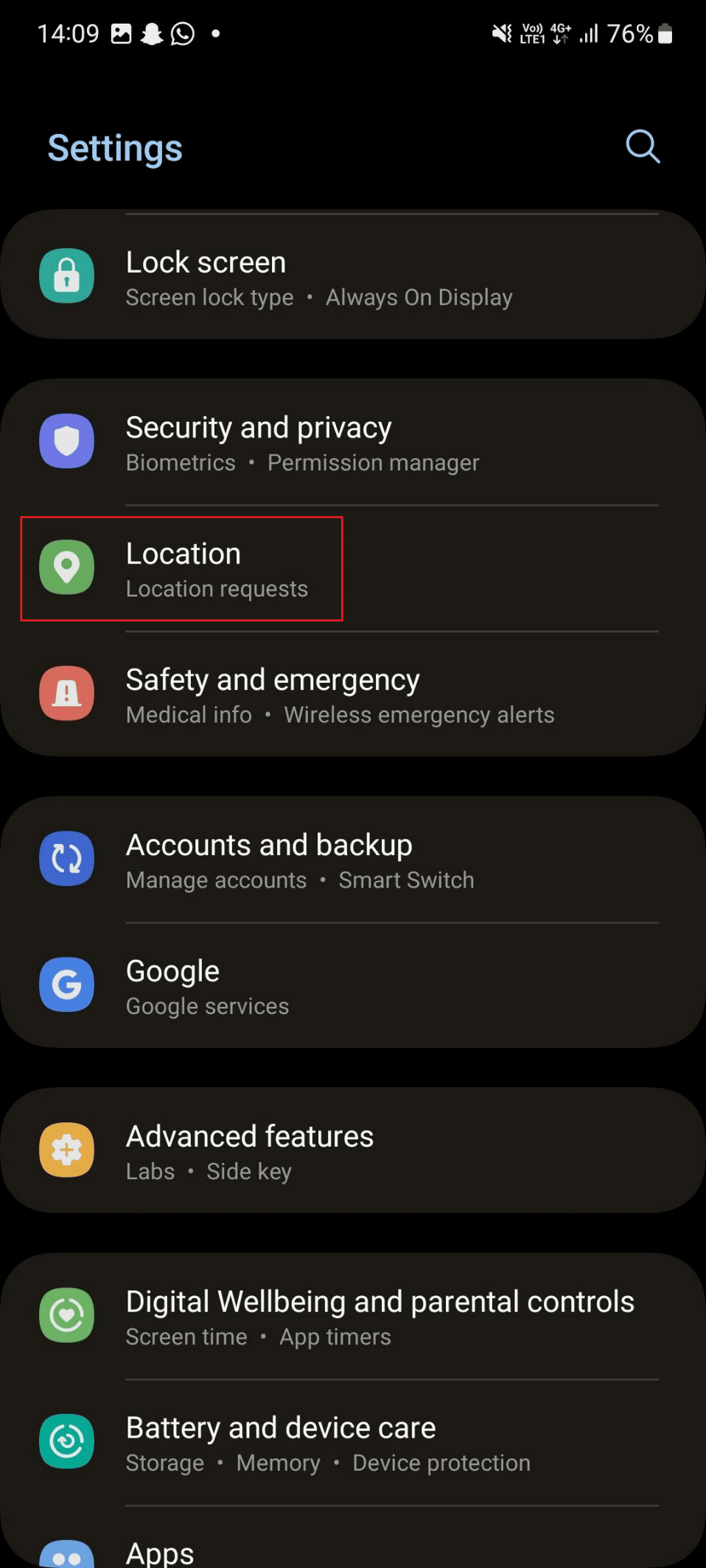 location setting. 10 Ways to Fix Snapchat Filters Not Working