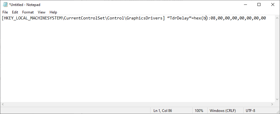 type the following commands in the text file. 11 Ways to Fix Apex Legends Engine Error 0x887a0006
