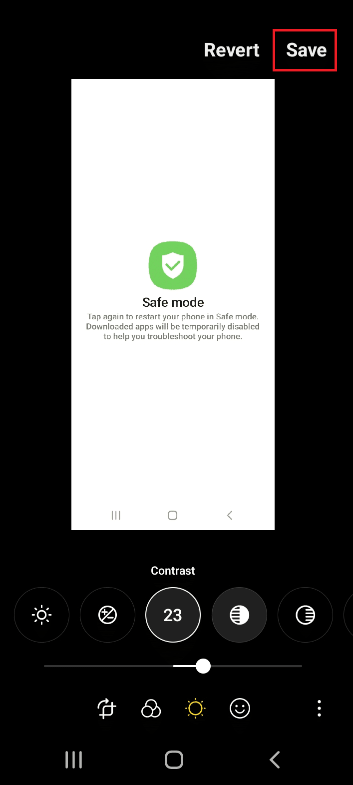 Tap on the Save option. How to Fix Blurry Pictures on Android