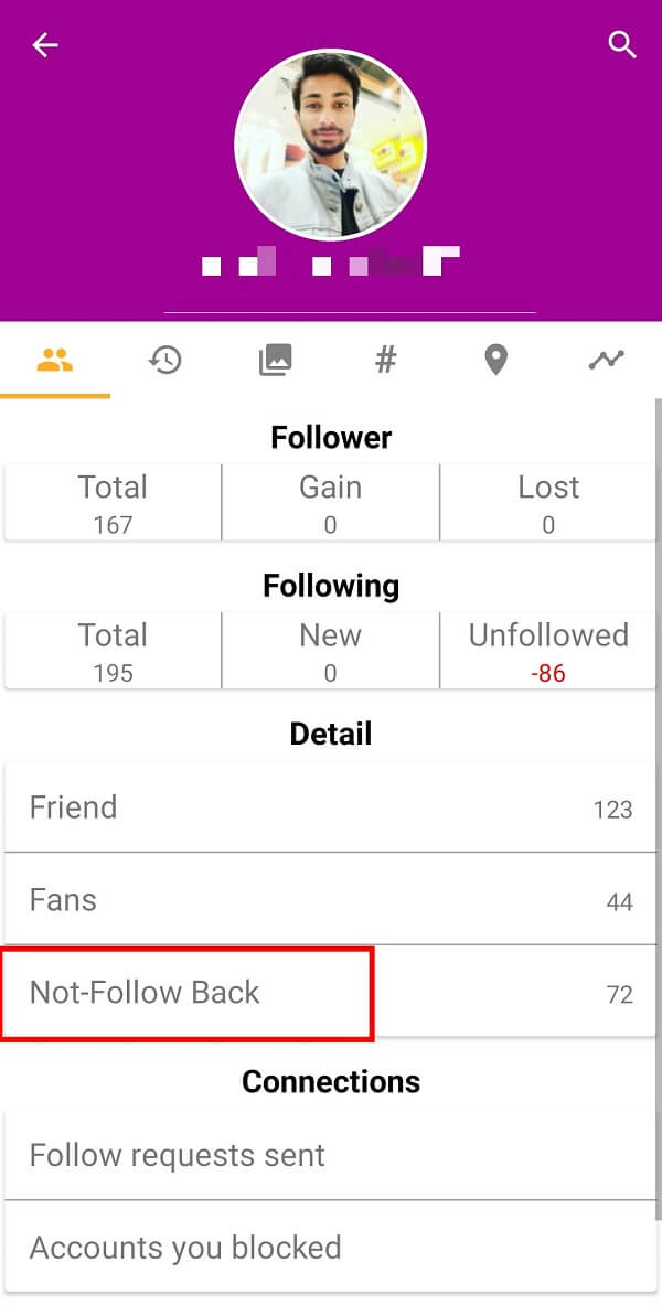 tap on the Not-Follow Back option on the same screen. | How to Tell If Someone Removed You on Instagram
